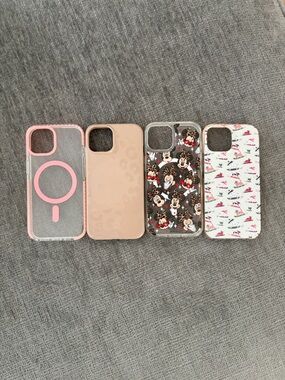 iPhone 14 Case Pack of 4 including Velvet Caviar